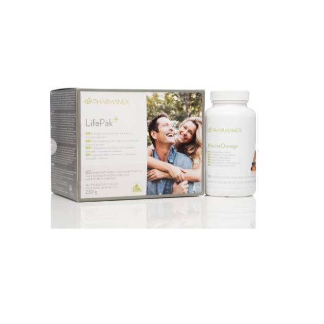 Pachet de vitamine si minerale - LifePak+ & Marine Omega