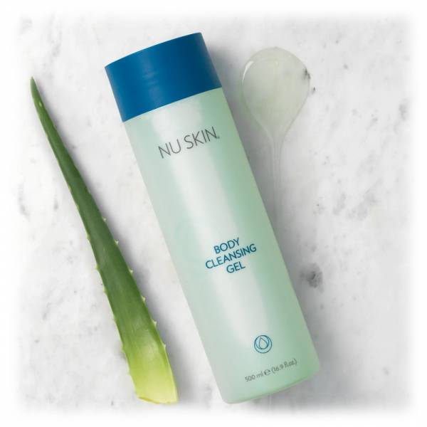 Body Cleansing Gel 500 ml - Gel de Duș cu Extract de Aloe Vera și Plante - imagine 2