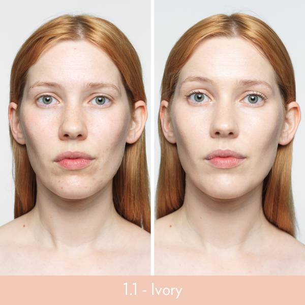 FOND DE TEN - NU COLOUR BIO-ADAPTATIVE BB+ SKIN LOVING FOUNDATION IVORY 1.1 - imagine 3