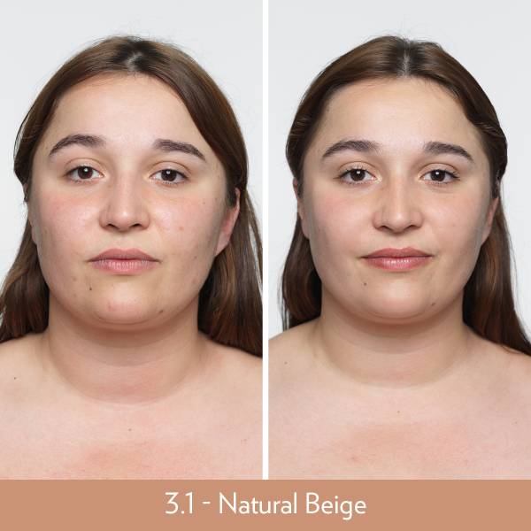 FOND DE TEN - NU COLOUR BIO-ADAPTATIVE BB+ SKIN LOVING FOUNDATION NATURAL BEIGE 3.1 - imagine 3