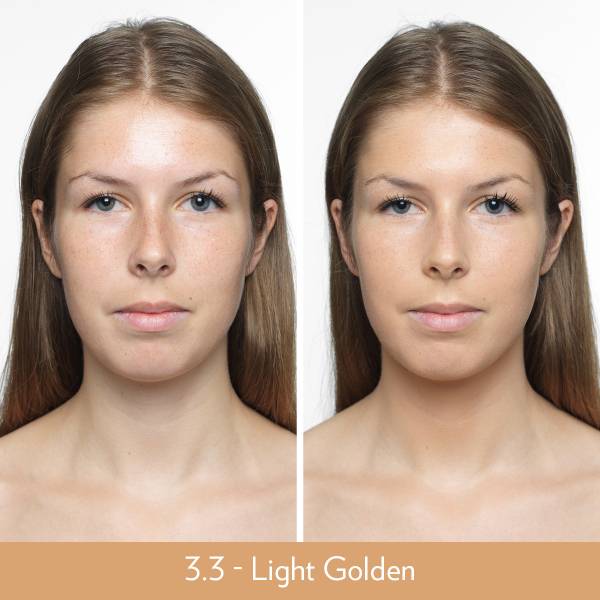 FOND DE TEN - NU COLOUR BIO-ADAPTATIVE BB+ SKIN LOVING FOUNDATION LIGHT GOLDEN 3.3 - imagine 3