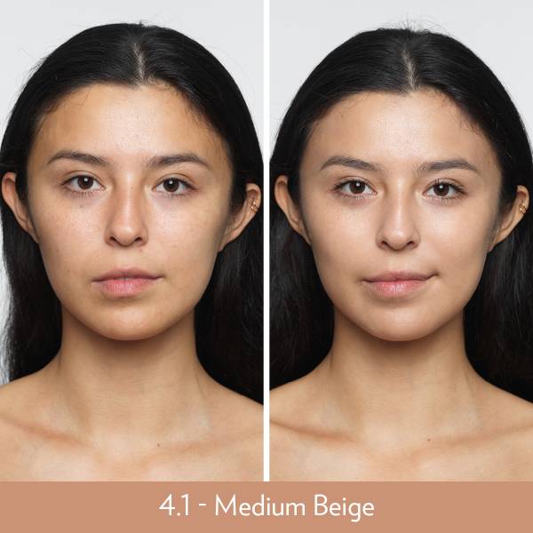 FOND DE TEN - NU COLOUR BIO-ADAPTATIVE BB+ SKIN LOVING FOUNDATION MEDIUM BEIGE 4.1 - imagine 3