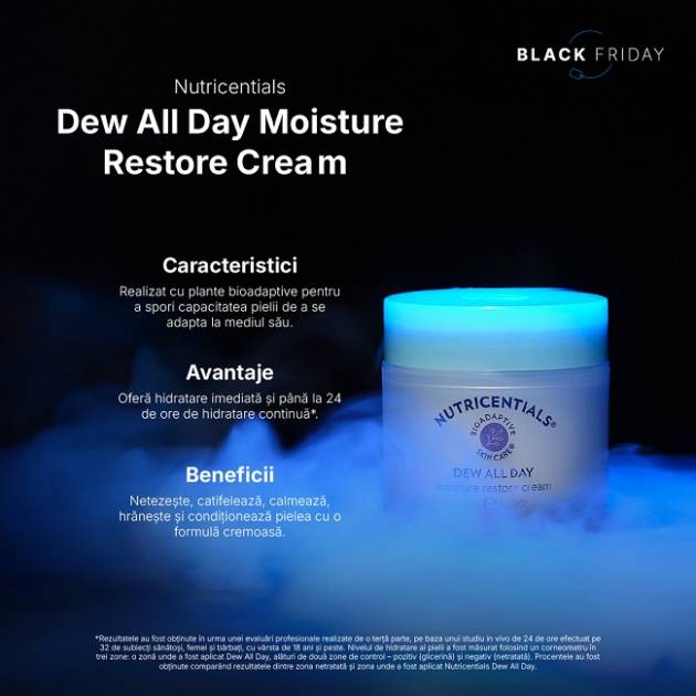 Cremă hidratantă pentru față - Dew All Day Moisture Restore Cream