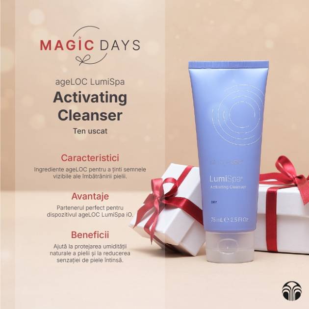 AgeLOC® LumiSpa™ Activating Cleanser pentru Ten Uscat