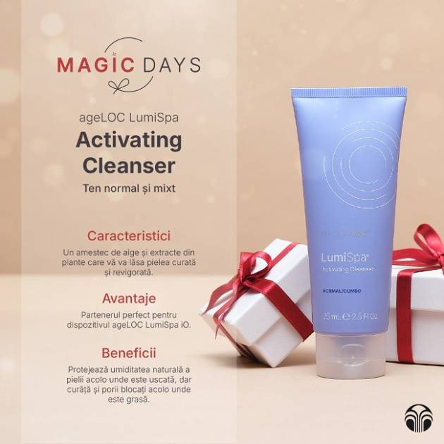 AgeLOC® LumiSpa™ Activating Cleanser pentru Ten Normal si Mixt