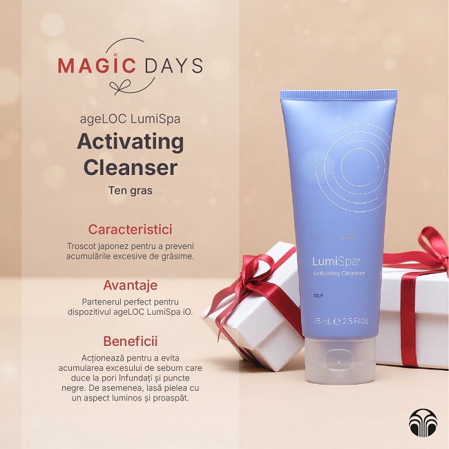 AgeLOC® LumiSpa™ Activating Cleanser pentru Ten Gras