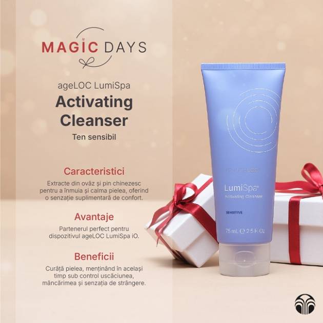 AgeLOC® LumiSpa™ Activating Cleanser pentru Ten Sensibil