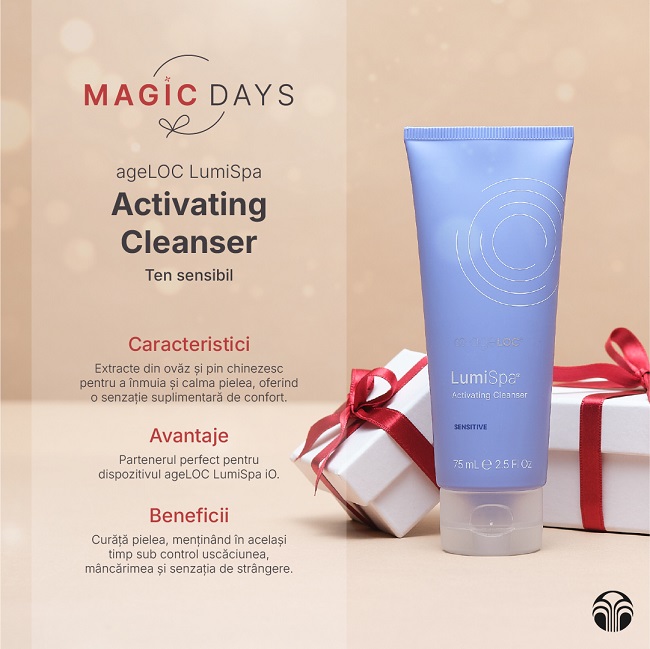 AgeLOC® LumiSpa™ Activating Cleanser pentru Ten Sensibil