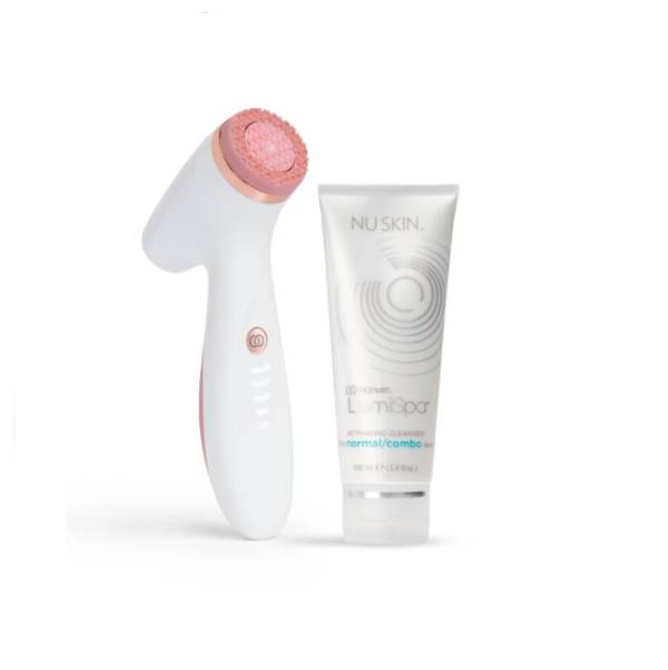 Pachet pentru îngrijirea tenului normal/mixt - AgeLOC® LumiSpa™ IO Rose Gold