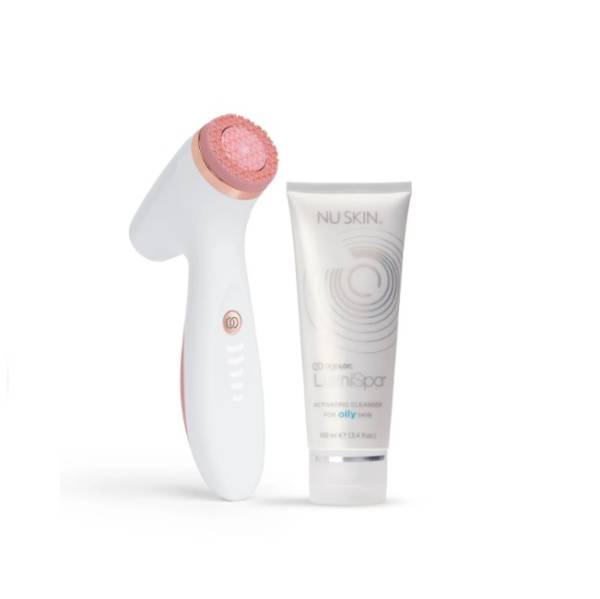 Pachet pentru îngrijirea tenului gras - AgeLOC® LumiSpa™ IO Rose Gold