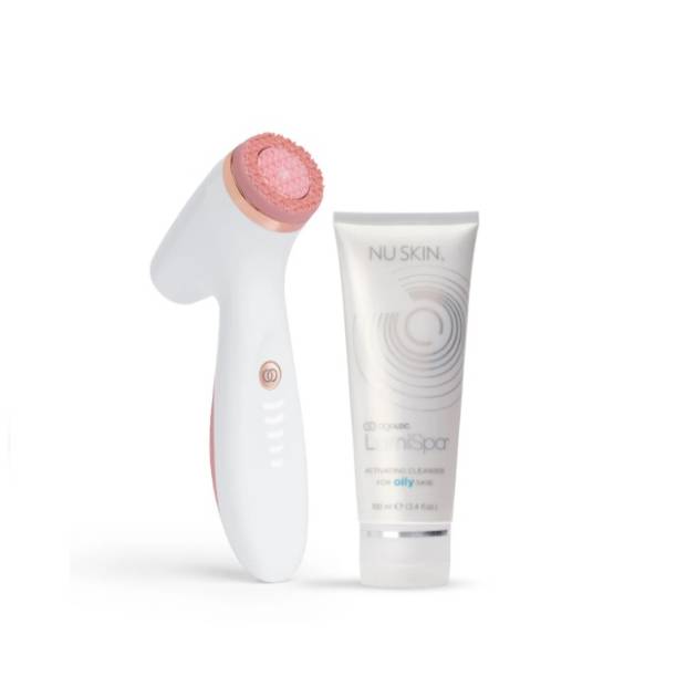 Pachet pentru îngrijirea tenului gras - AgeLOC® LumiSpa™ IO Rose Gold